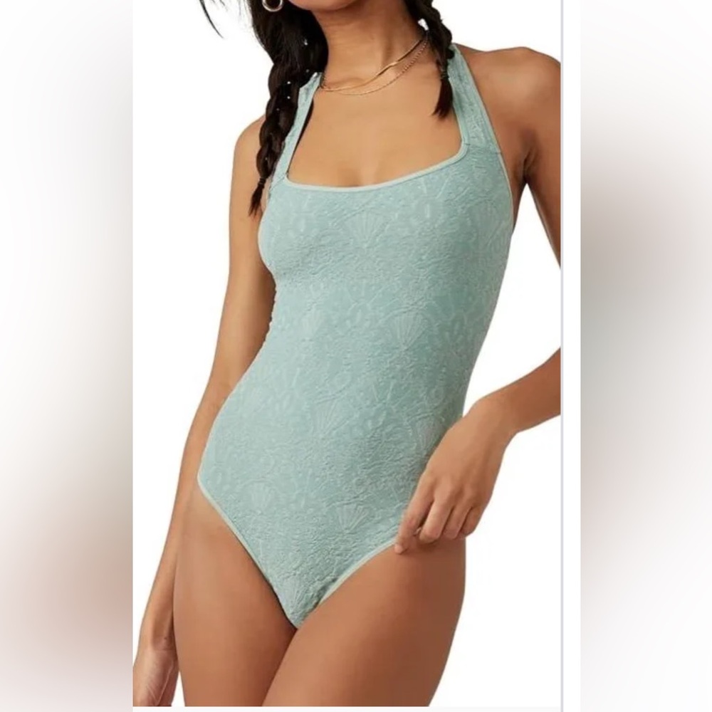 Free People intimately NWOT With Love Bodysuit in Blue Surf XS/S